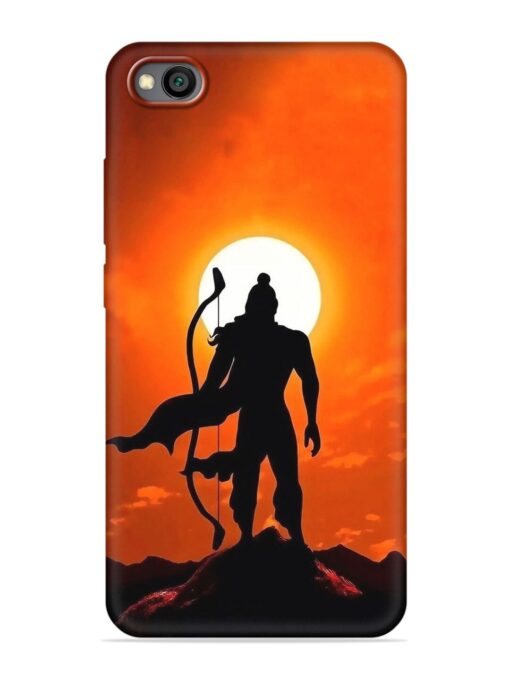 Shree Ram Embossed Soft Silicone Case for Xiaomi Redmi Go Zapvi