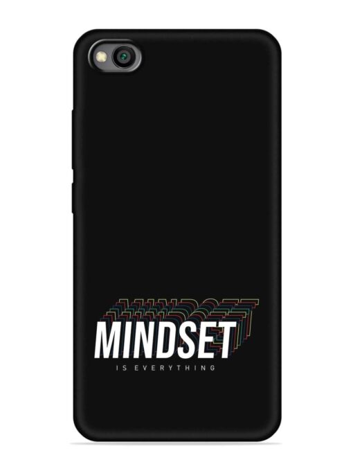 Mindset Everything Slogan Embossed Soft Silicone Case for Xiaomi Redmi Go