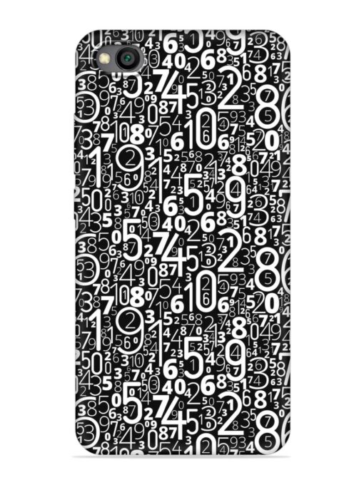 Many Numbers Different Embossed Soft Silicone Case for Xiaomi Redmi Go Zapvi