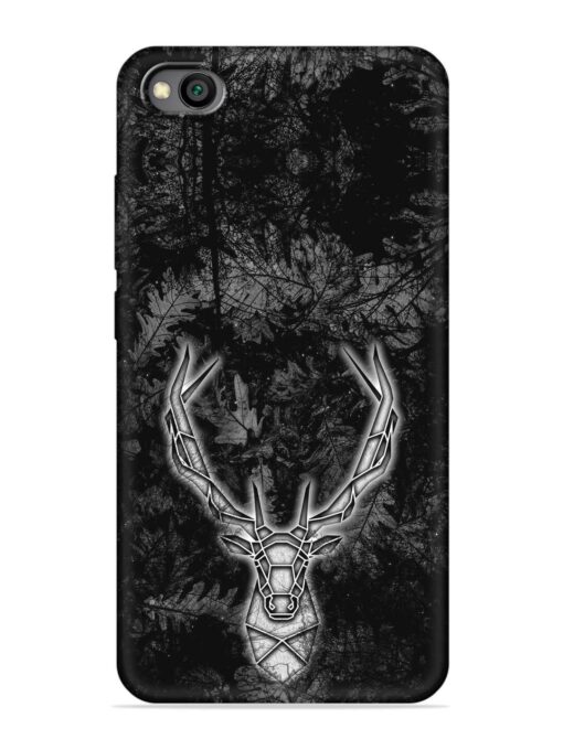 Ancient Deer Embossed Soft Silicone Case for Xiaomi Redmi Go Zapvi