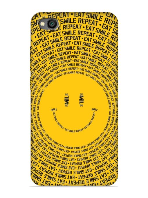 Smiley Embossed Soft Silicone Case for Xiaomi Redmi Go Zapvi