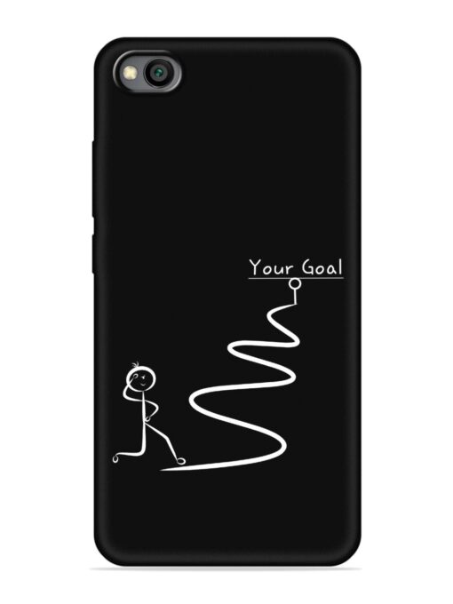 Your Goal Embossed Soft Silicone Case for Xiaomi Redmi Go Zapvi