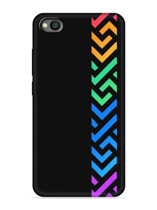 Colorshape Stripes Embossed Soft Silicone Case for Xiaomi Redmi Go Zapvi