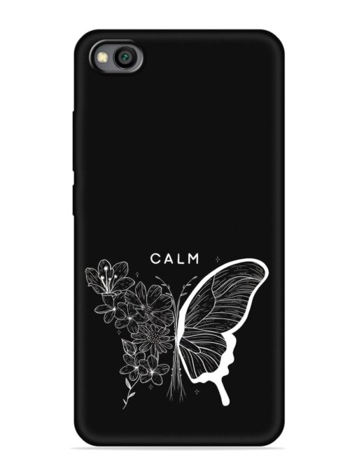 Calm Embossed Soft Silicone Case for Xiaomi Redmi Go Zapvi