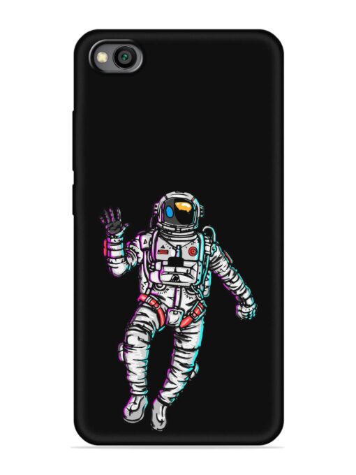 Spaceman Embossed Soft Silicone Case for Xiaomi Redmi Go