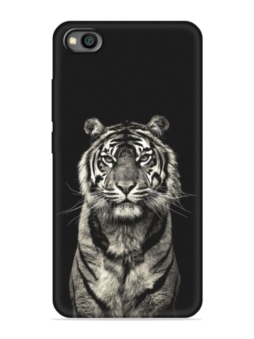 Tiger Art Embossed Soft Silicone Case for Xiaomi Redmi Go Zapvi