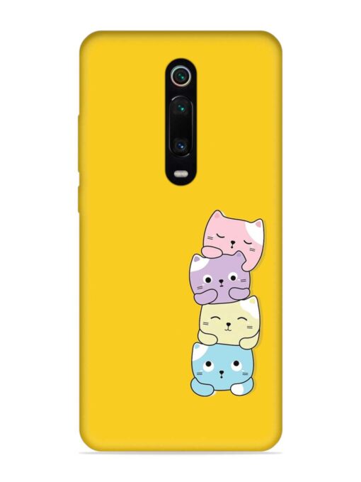 Cartoon Anime Embossed Soft Silicone Case for Xiaomi Redmi K20 Zapvi