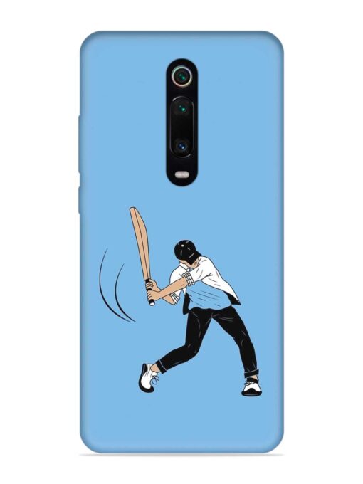 Cricket Gully Boy Embossed Soft Silicone Case for Xiaomi Redmi K20 Zapvi