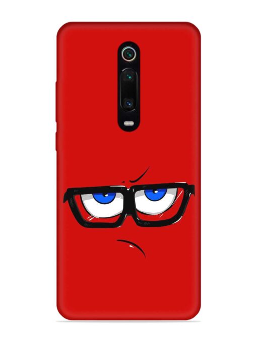 Rad Angry Face Embossed Soft Silicone Case for Xiaomi Redmi K20