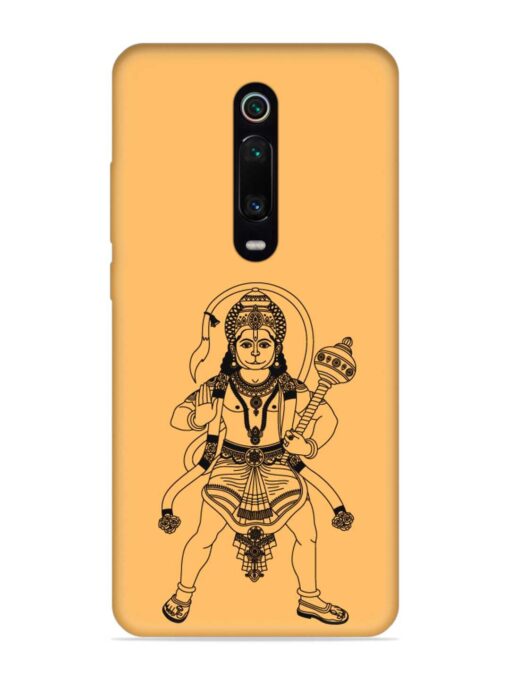 Indian God Hanuman Embossed Soft Silicone Case for Xiaomi Redmi K20