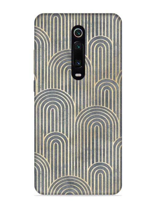 Art Deco Style Embossed Soft Silicone Case for Xiaomi Redmi K20