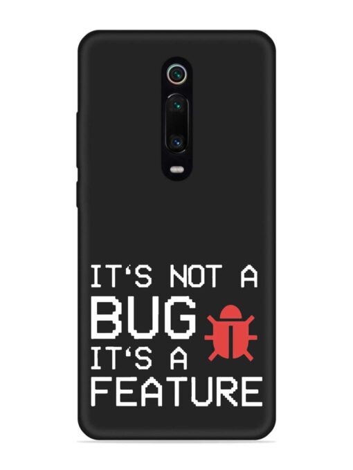 Not Bug Feature Embossed Soft Silicone Case for Xiaomi Redmi K20