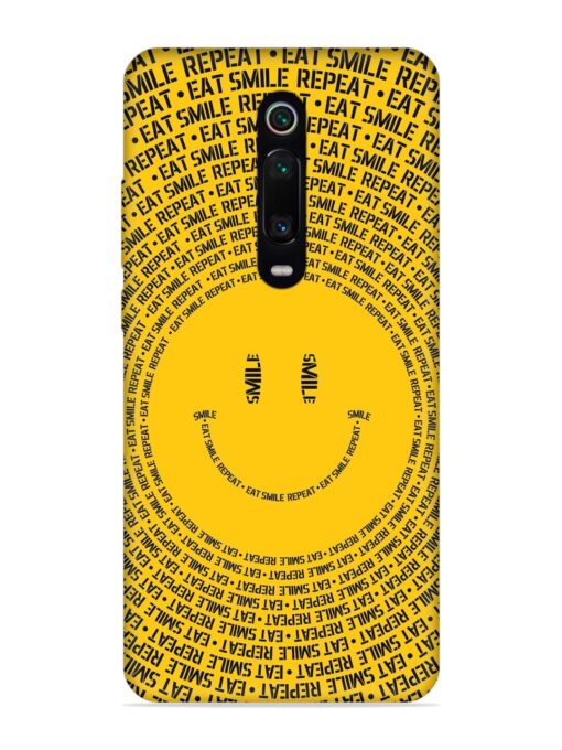 Smiley Embossed Soft Silicone Case for Xiaomi Redmi K20 Zapvi