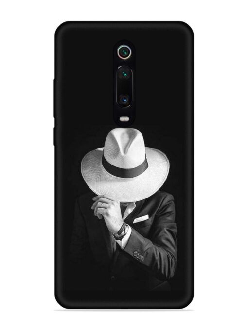 Men Under Hat Embossed Soft Silicone Case for Xiaomi Redmi K20 Zapvi