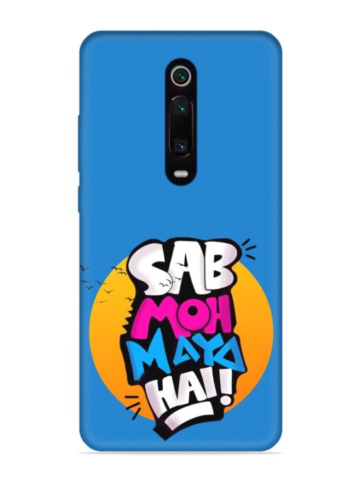 Sab Moh Moya Embossed Soft Silicone Case for Xiaomi Redmi K20 Zapvi