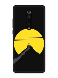 Black Ultra Vector Embossed Soft Silicone Case for Xiaomi Redmi K20 Pro
