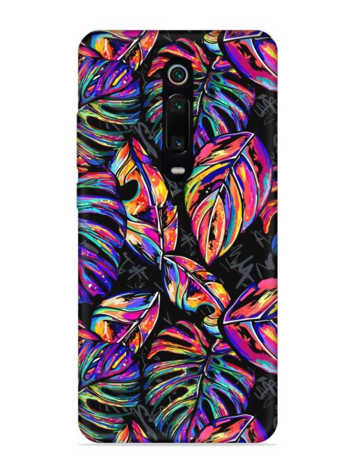 Tropical Seamless Vector Embossed Soft Silicone Case for Xiaomi Redmi K20 Pro Zapvi