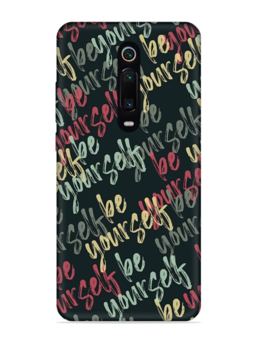 Yourself Seamless Embossed Soft Silicone Case for Xiaomi Redmi K20 Pro Zapvi