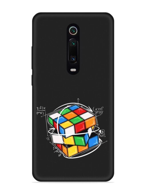 Cubik Vector Embossed Soft Silicone Case for Xiaomi Redmi K20 Pro