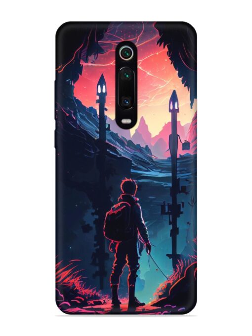 Cgs Artwork Embossed Soft Silicone Case for Xiaomi Redmi K20 Pro