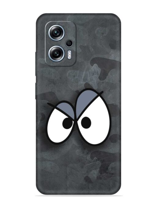 Big Eyes Night Mode Embossed Soft Silicone Case for Xiaomi Redmi K50I (5G) Zapvi