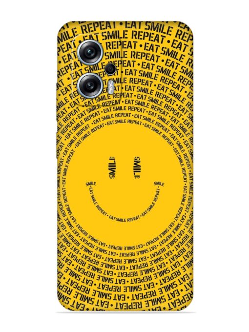 Smiley Embossed Soft Silicone Case for Xiaomi Redmi K50I (5G)