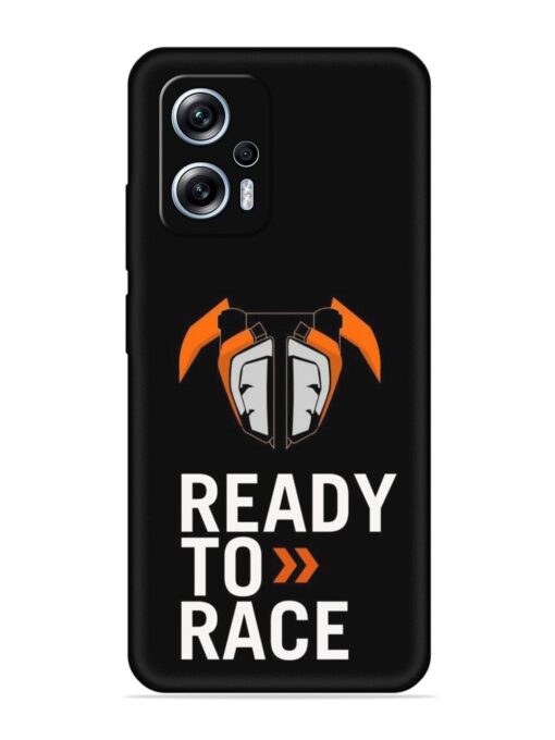 Ready To Race Embossed Soft Silicone Case for Xiaomi Redmi K50I (5G) Zapvi