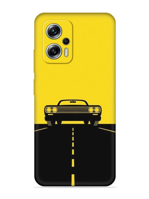 Classic Car Embossed Soft Silicone Case for Xiaomi Redmi K50I (5G) Zapvi