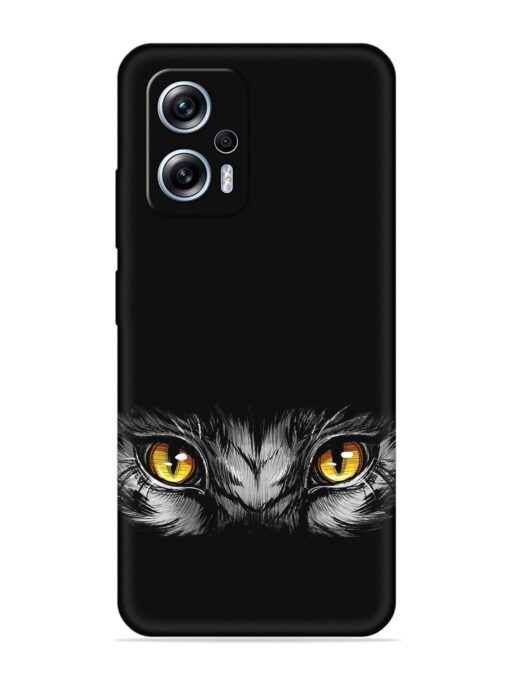 Scary Eye Embossed Soft Silicone Case for Xiaomi Redmi K50I (5G)