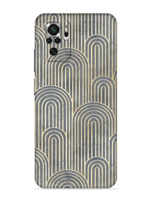 Art Deco Style Embossed Soft Silicone Case for Xiaomi Redmi Note 10 Zapvi