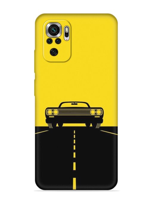 Classic Car Embossed Soft Silicone Case for Xiaomi Redmi Note 10 Zapvi