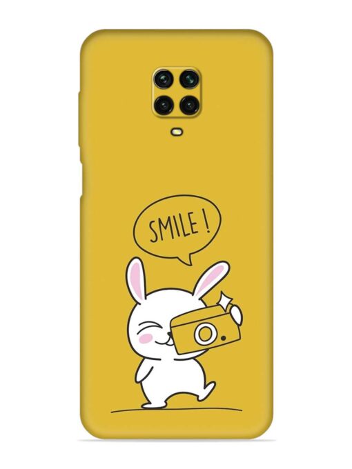 Hey Smile Please Embossed Soft Silicone Case for Xiaomi Redmi Note 10 Lite