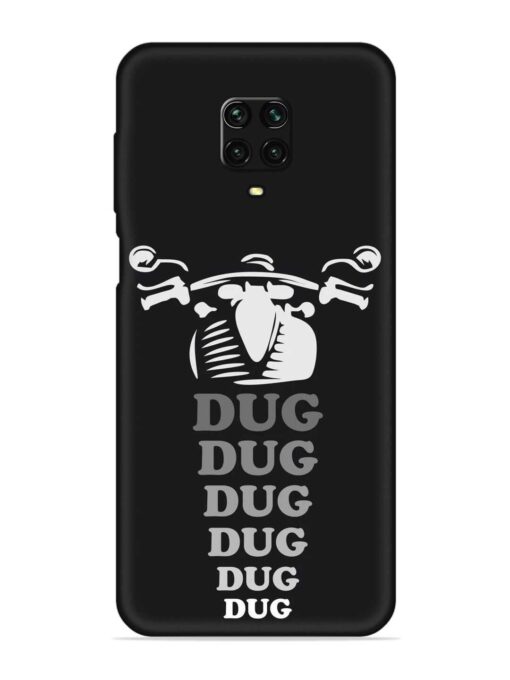 Dug Dug Dug Embossed Soft Silicone Case for Xiaomi Redmi Note 10 Lite