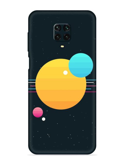 Round Vector Art Embossed Soft Silicone Case for Xiaomi Redmi Note 10 Lite Zapvi