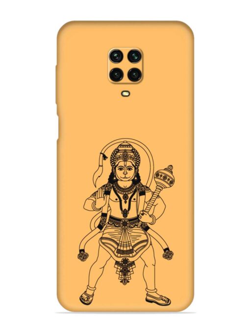 Indian God Hanuman Embossed Soft Silicone Case for Xiaomi Redmi Note 10 Lite