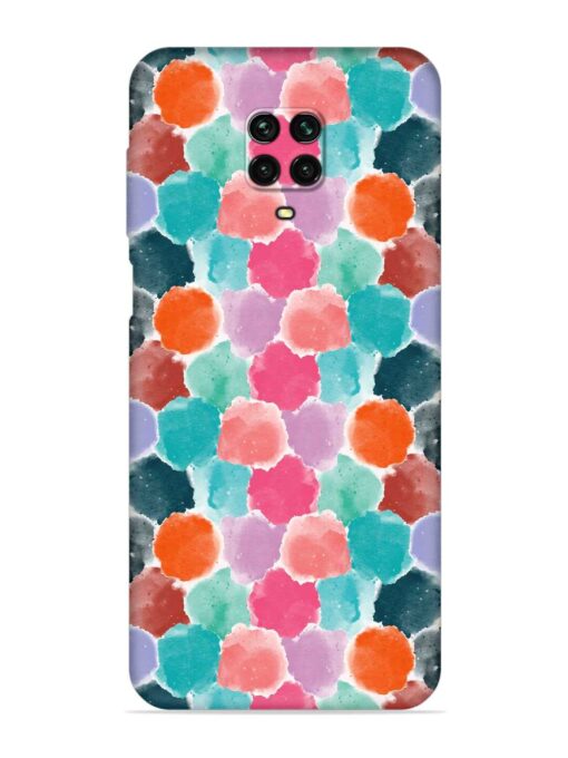 Colorful Seamless Pattern Embossed Soft Silicone Case for Xiaomi Redmi Note 10 Lite Zapvi