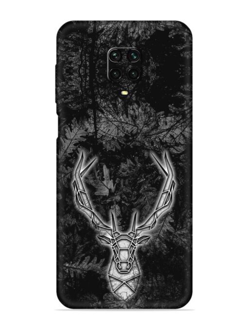 Ancient Deer Embossed Soft Silicone Case for Xiaomi Redmi Note 10 Lite