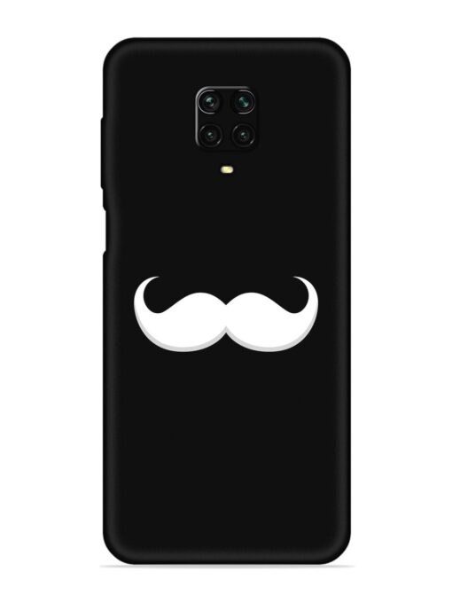 Mustache Vector Embossed Soft Silicone Case for Xiaomi Redmi Note 10 Lite Zapvi