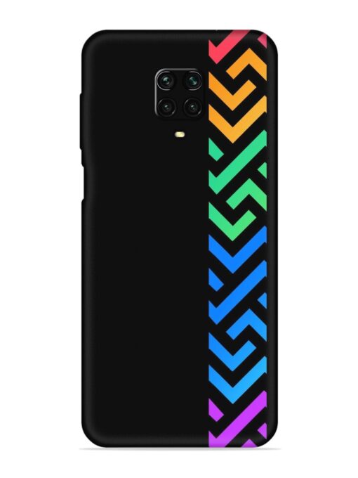 Colorshape Stripes Embossed Soft Silicone Case for Xiaomi Redmi Note 10 Lite