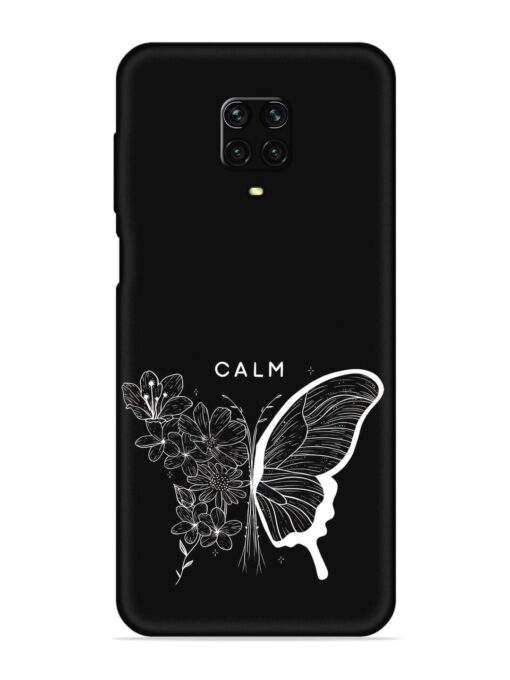 Calm Embossed Soft Silicone Case for Xiaomi Redmi Note 10 Lite