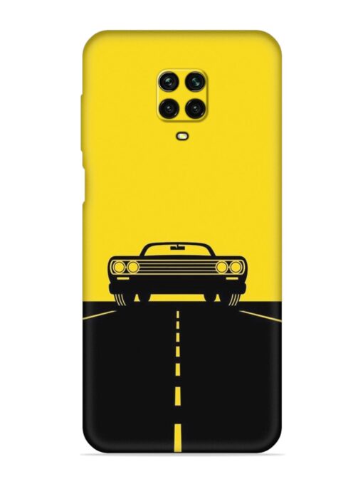 Classic Car Embossed Soft Silicone Case for Xiaomi Redmi Note 10 Lite