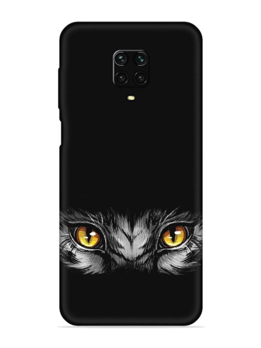 Scary Eye Embossed Soft Silicone Case for Xiaomi Redmi Note 10 Lite