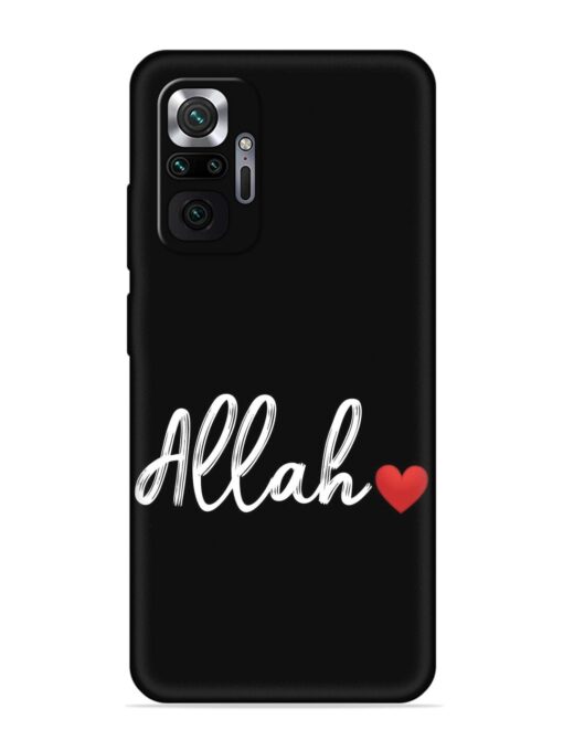 Allah Embossed Soft Silicone Case for Xiaomi Redmi Note 10 Pro Zapvi