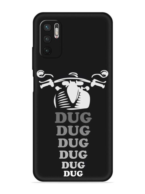 Dug Dug Dug Embossed Soft Silicone Case for Xiaomi Redmi Note 10T (5G)