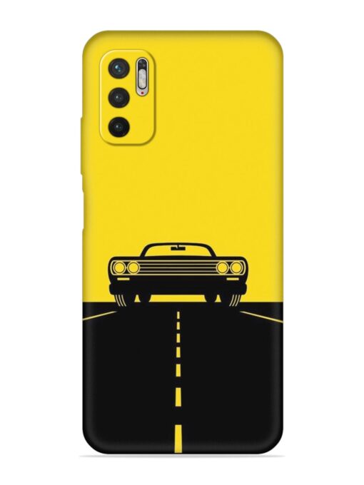 Classic Car Embossed Soft Silicone Case for Xiaomi Redmi Note 10T (5G)