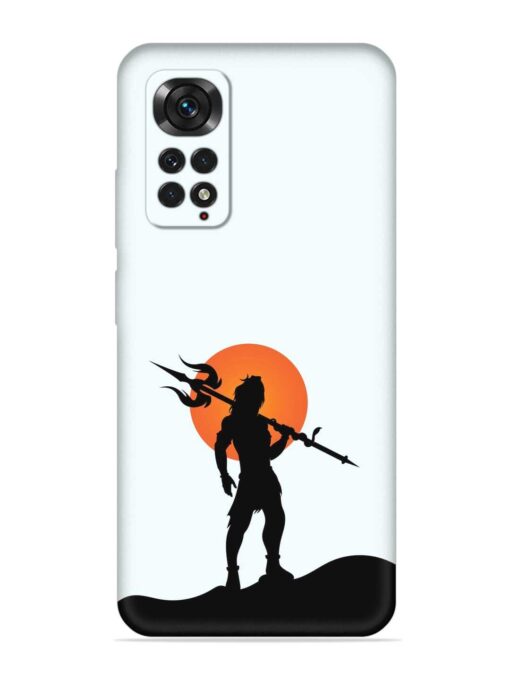 Lord Mahadev Trendy Embossed Soft Silicone Case for Xiaomi Redmi Note 11