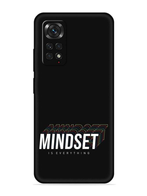 Mindset Everything Slogan Embossed Soft Silicone Case for Xiaomi Redmi Note 11 Zapvi