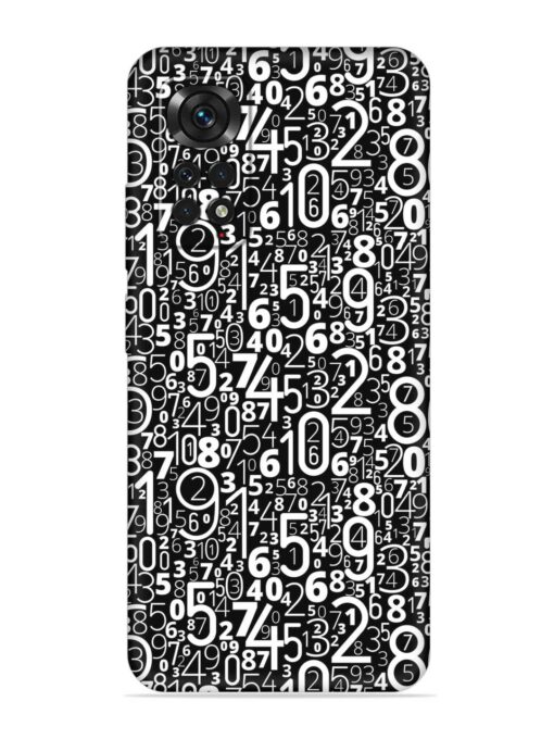 Many Numbers Different Embossed Soft Silicone Case for Xiaomi Redmi Note 11 Zapvi