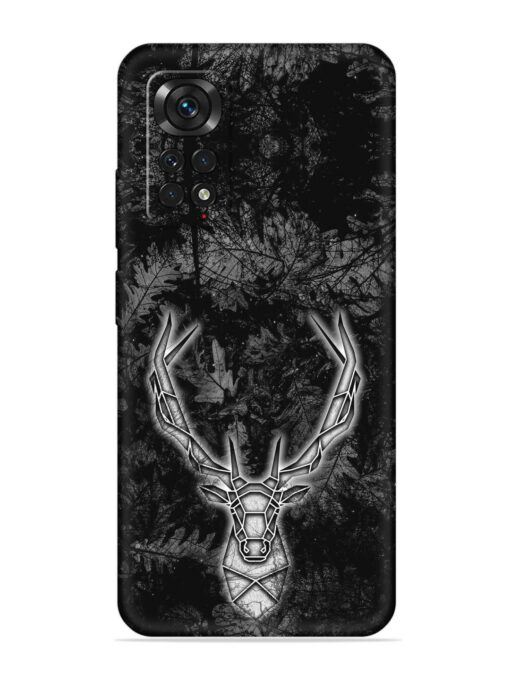 Ancient Deer Embossed Soft Silicone Case for Xiaomi Redmi Note 11 Zapvi