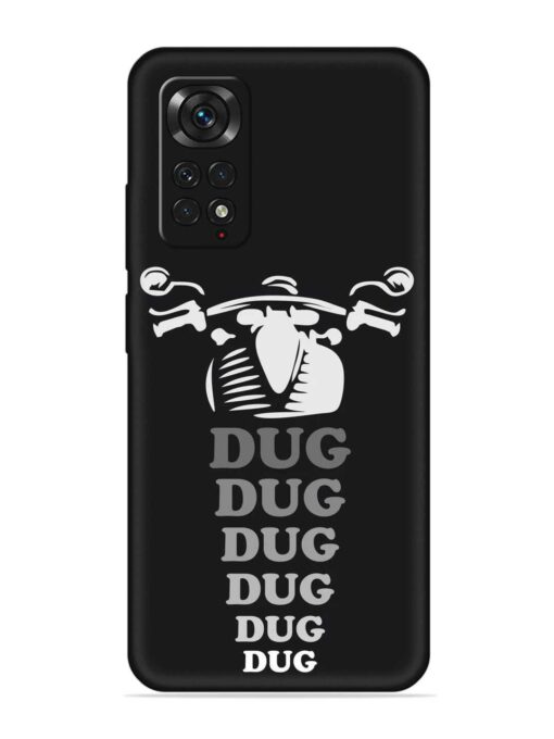 Dug Dug Dug Embossed Soft Silicone Case for Xiaomi Redmi Note 11 Pro (4G)